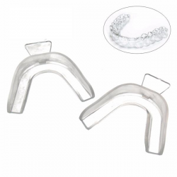 6 Pairs Night Guard Teeth Whitening Grinding Mouth Trays Shield Gum Dental Equipment