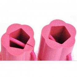 6 Pcs DILAN Sponge Hair Curler Roller Stick Flower Shape