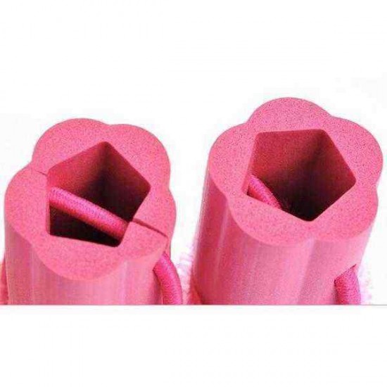 6 Pcs DILAN Sponge Hair Curler Roller Stick Flower Shape