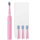 6 Stalls Acoustic Wave Vibration Waterproof Soft Electric Toothbrush 6 Stalls Acoustic Wave Vibration Waterproof Soft Electric Toothbrush