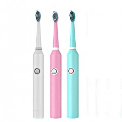 6 Stalls Acoustic Wave Vibration Waterproof Soft Electric Toothbrush