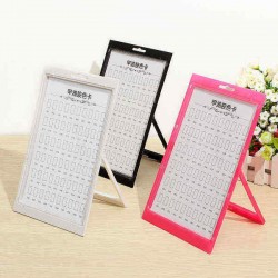 60 Colors Acrylic Nail Polish Gel Tips Display Stand Board Frame