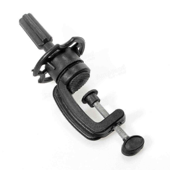 60% Real Hairdressing Brown Hair Training Mannequin Head Clamp