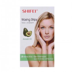 60PCS Double Side Wax Hair Removal Strips Epilator Depilatory Facial Leg Body