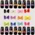 60Pcs 3D Bowtie Acrylic Rhinestone Butterfly Nail Art Stickersr