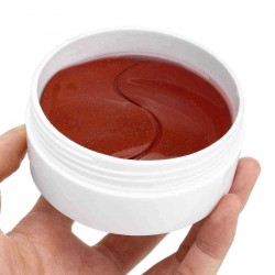 60Pcs Ginseng Gel Eye Mask Anti Wrinkle Eye Bags Dark Circles Puffiness Patch