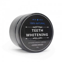 60g Bamboo Charcoal Tooth Powder Black Teeth Powder Whitening Tooth Protection