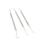 6Pcs Teeth Whitening Dental Tools Probe And Scaler Set Used For Oral Examination 6Pcs Teeth Whitening Dental Tools Probe And Scaler Set Used For Oral Examination