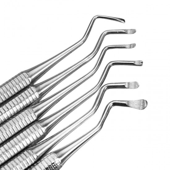 6Pcs Teeth Whitening Dental Tools Probe And Scaler Set Used For Oral Examination 6Pcs Teeth Whitening Dental Tools Probe And Scaler Set Used For Oral Examination