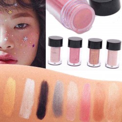 6g 8 Colors Earth Color Shimmer Eye Shadow Powder High Gloss Powder Halloween