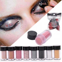 6g 8 Colors Earth Color Shimmer Eye Shadow Powder High Gloss Powder Halloween