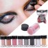 6g 8 Colors Earth Color Shimmer Eye Shadow Powder High Gloss Powder Halloween