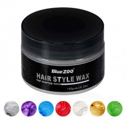 7 Colors Disposable Hair Color Wax Fashion Dye Wax Mud Temporary Hair Styling Dyes Cream
