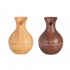 7 Colors USB Mini Wood Grain Air Purifier Humidifier Aroma Essential Oil Diffuser LED Lights
