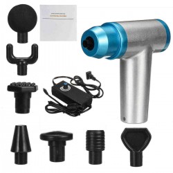 7 Heads Massage Electric Percussion Massager Muscle Vibrating Deep Tissue Therapy