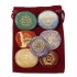 7 pcs Engraved Chakra Stone Energy Reiki Healing Natural Crystal