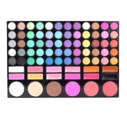 78 Colors Eyeshadow Palette Blusher Contour Powder Lip Gloss Eye Shadow Makeup Set