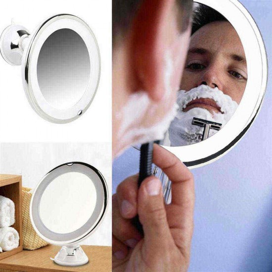 7X /10X Magnifying LED Lighted Makeup Mirror 360 Rotation Daylight Travel Vanity LED Mirrors with Strong Suction Cup 7X /10X Magnifying LED Lighted Makeup Mirror 360 Rotation Daylight Travel Vanity LED Mirrors with Strong Suction Cup