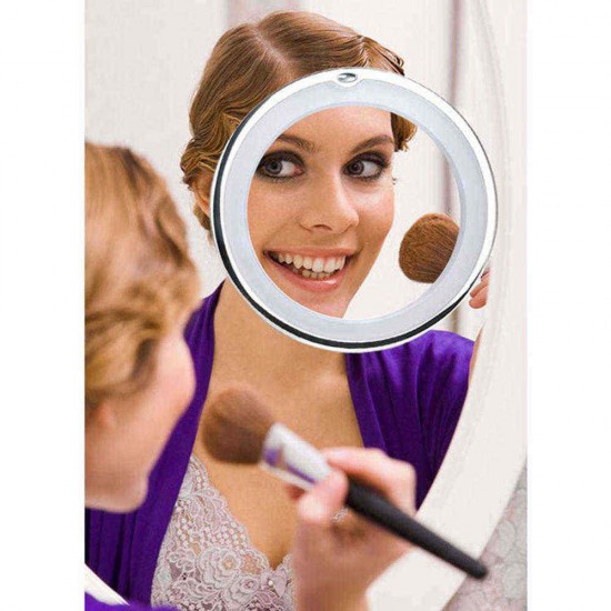 7X /10X Magnifying LED Lighted Makeup Mirror 360 Rotation Daylight Travel Vanity LED Mirrors with Strong Suction Cup 7X /10X Magnifying LED Lighted Makeup Mirror 360 Rotation Daylight Travel Vanity LED Mirrors with Strong Suction Cup