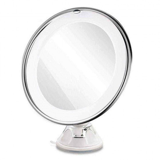 7X /10X Magnifying LED Lighted Makeup Mirror 360 Rotation Daylight Travel Vanity LED Mirrors with Strong Suction Cup 7X /10X Magnifying LED Lighted Makeup Mirror 360 Rotation Daylight Travel Vanity LED Mirrors with Strong Suction Cup
