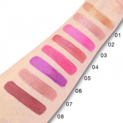 8 Colors Shimmer Lip Gloss Liquid Lip Stick Long-Lasting Waterproof