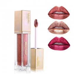 8 Colors Shimmer Lip Gloss Liquid Lip Stick Long-Lasting Waterproof
