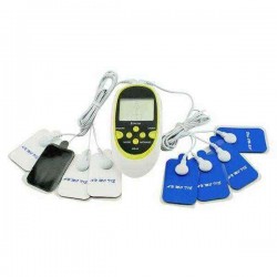 8 Electronic Pads EU Plug Digital Acupuncture Body Massager Therapy Machine Squishies Squishy Pads