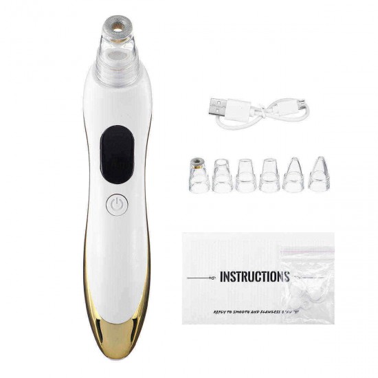 8 In 1 Electric Blackhead Remover Facial Skin Pore Cleaner Vacuum Acne Cleaner 8 In 1 Electric Blackhead Remover Facial Skin Pore Cleaner Vacuum Acne Cleaner
