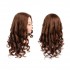 80% Human Hair Mannequin Head Yellow Natural Color With Clamp Practice Salon