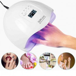 80W UV LED Nail Dryer Lamp Infrared Sensing Painless Mode Manicure UV Lamp