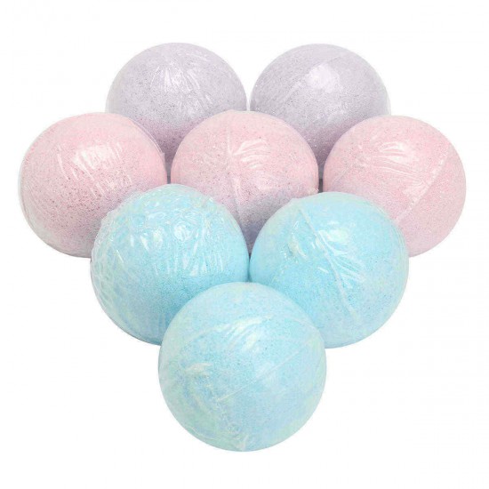 8Pcs Bath Bombs Moisture Body Scrub Skin Care Holiday Christmas Presents Gifts 8Pcs Bath Bombs Moisture Body Scrub Skin Care Holiday Christmas Presents Gifts