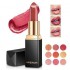 9 Colors Glitter Temperature Lipstick Metal Shimmer Lip Stick Moisturizing Long-Lasting