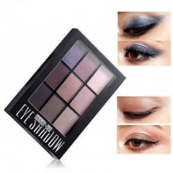 9 Colors Matter Eye Shadow Palette Shimmer Glitter Powder Nuder Smoky Eye Makeup