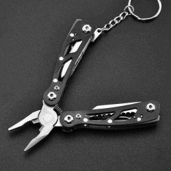 9 IN 1 Folder Multi-function Pliers Tool  Stainless Steel Portable Tools With Nylon Bag