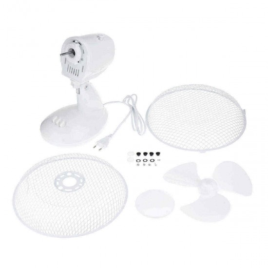 9 Inch Shaking Head Desktop Fan 2 Gear Speed Cooler Fan