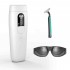 999999 Flash 2 in 1 IPL Laser Epilator Painless  Ice Feeling Hair Remover with Glasses Shaver
