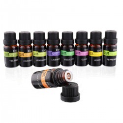 9Pcs 100% Pure Natural Plant Essential Oil Aromatherapy Therapeutic Spa 10ml