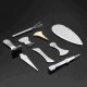 9Pcs Gua Sha Scraping Body Manual Massager Physical Therapy Stainless Steel Copper Massage Tools Set 9Pcs Gua Sha Scraping Body Manual Massager Physical Therapy Stainless Steel Copper Massage Tools Set