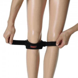 AOLIKES Patella Belt Breathable Pressurized Silica Gel Patella Support Wear-resisting Kneecap Knee Pad Sports Protector