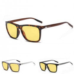AORON Aluminium Men Polarized Driving Sunglasses Glasses Night Vision Anti-Glare Lens
