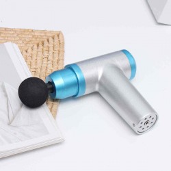 ATHLAX Cordless Percussion Massager G un Electric Massage Muscle Vibrating W/ 7 Massage Heads Vibration Percussive Therapy Device