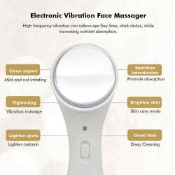 AUGIENB Electric Vibration Iontophoresis Apparatus Face Massager Facial Skin Care