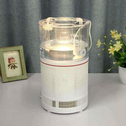 AUGIENB HEPA Desktop Ionizer Air Purifier +Aquarium Filter for Smoke Allergen