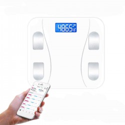 AUGIENB bluetooth Body Fat Scale with IOS and Android App Smart Wireless Digital Bathroom BMI Weighing Scale