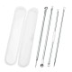 Acne Needle Set 4PCS Blackhead Acne Remover Extractor Pimple Comedone Removal Tool Kit for Facial Care Skin Acne Needle Set 4PCS Blackhead Acne Remover Extractor Pimple Comedone Removal Tool Kit for Facial Care Skin