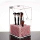 Acrylic Clear Container Dustproof Makeup Case Box Cosmetic Storage Holder Organizer Brush Acrylic Clear Container Dustproof Makeup Case Box Cosmetic Storage Holder Organizer Brush
