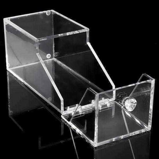 Acrylic Clear Container Dustproof Makeup Case Box Cosmetic Storage Holder Organizer Brush Acrylic Clear Container Dustproof Makeup Case Box Cosmetic Storage Holder Organizer Brush