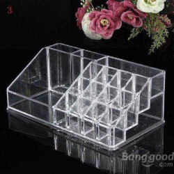 Acrylic Clear Container Makeup Case Cosmetic Storage Holder Organizer