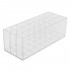 Acrylic Lipstick Organizer Lip Gloss Makeup Holder & 24 Spaces Cosmetics Storage Display