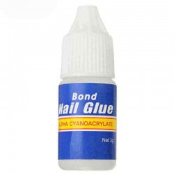 Acrylic Nail Art Glue Rhinestones False Manicure Tips Stickers Decoration Gel 3g
